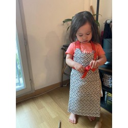 Tablier De Peinture Enfant Imperméable - Lot De 2 Blouses PVC Manches Longues Avec Poches | Pour 6-12 Ans, école, Activités Manuelles