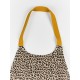 TABLIER FEMME LEOPARD YELLOW