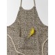 TABLIER FEMME LEOPARD CORDE