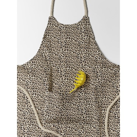 TABLIER FEMME LEOPARD CORDE