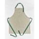 TABLIER HOMME LIN VERT