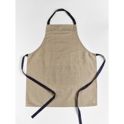 TABLIER HOMME LIN NAVY